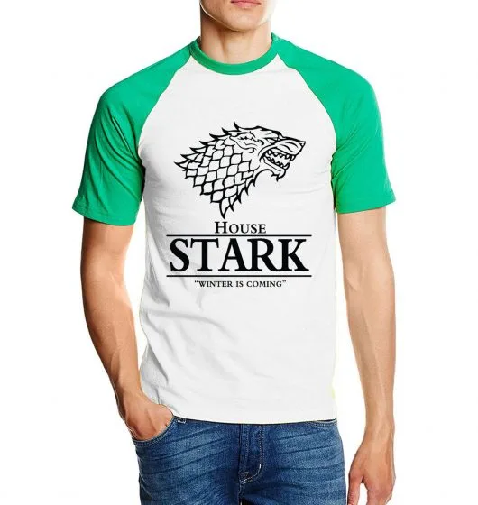 Game of Thrones Raglan Tee House Stark Winter Is Coming T-Shirt 100% cotton top tees S-2XL - Image 5