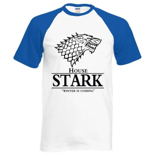 Game of Thrones Raglan Tee House Stark Winter Is Coming T-Shirt 100% cotton top tees S-2XL - Image 10