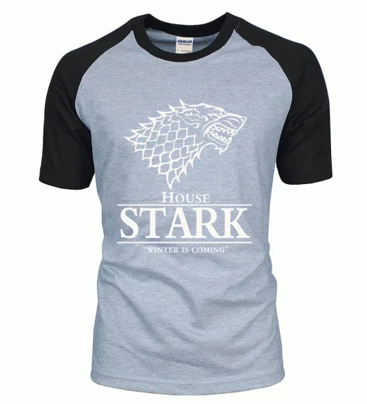 Game of Thrones Raglan Tee House Stark Winter Is Coming T-Shirt 100% cotton top tees S-2XL - Image 4