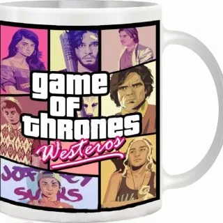 Game of Thrones Grand Theft Auto GTA 5 Mug