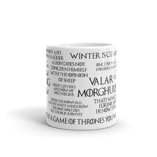 GoT Famous Lines Mug - Image 3